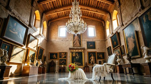 10 conseils pour créer un mariage mémorable en galerie d'art toscane