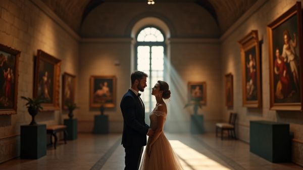 Comment organiser un mariage inoubliable dans une galerie d'art toscane